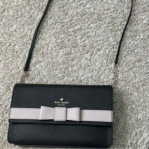 NWOT Kate Spade Black and Cream
Crossbody Bag